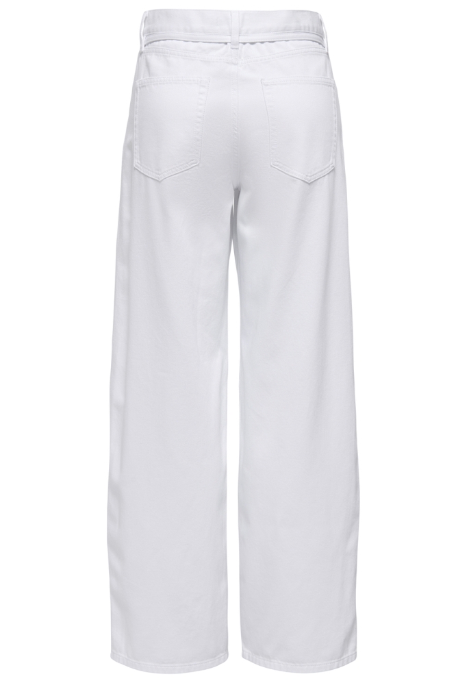 ONLGIANNA MW STRAIGHT DOT211 DNM NO 15363227 WHITE DENIM